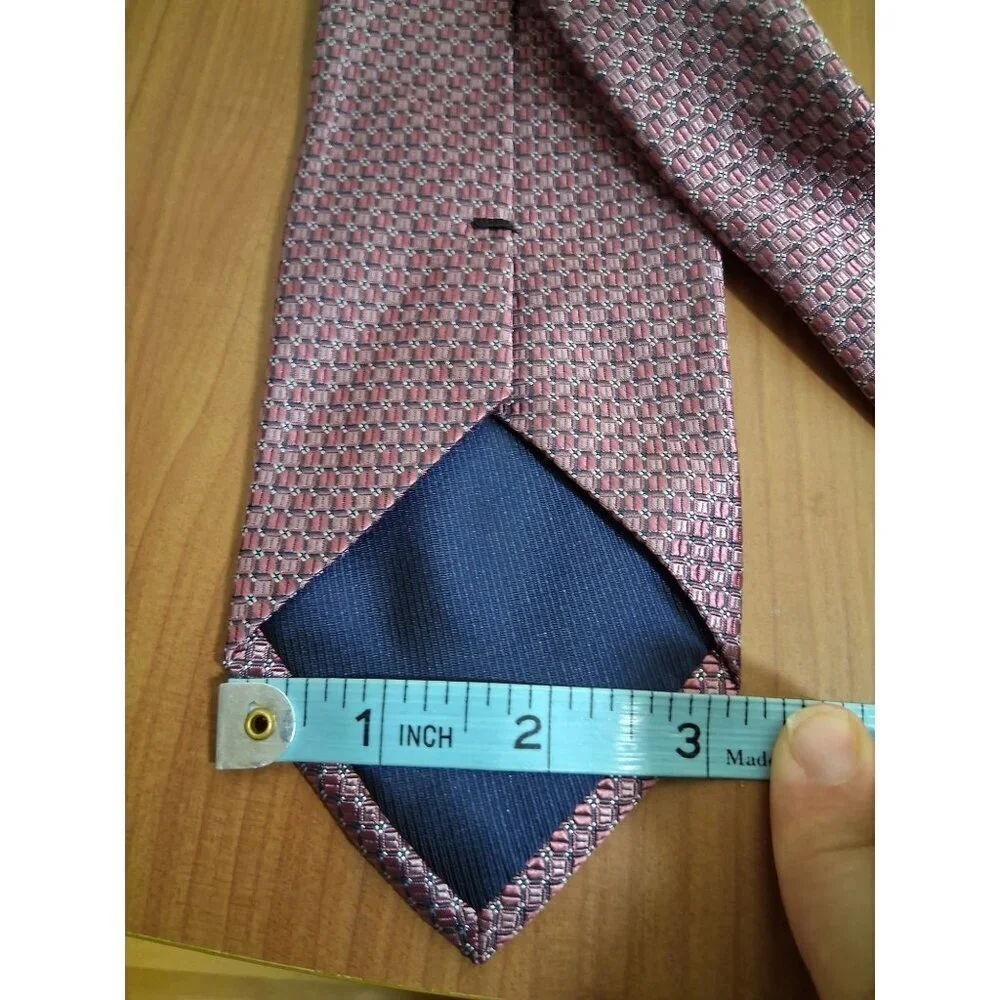 Bruno Piattelli Tie 100% Silk Extra Long Business Casual Pink Men's 66.5